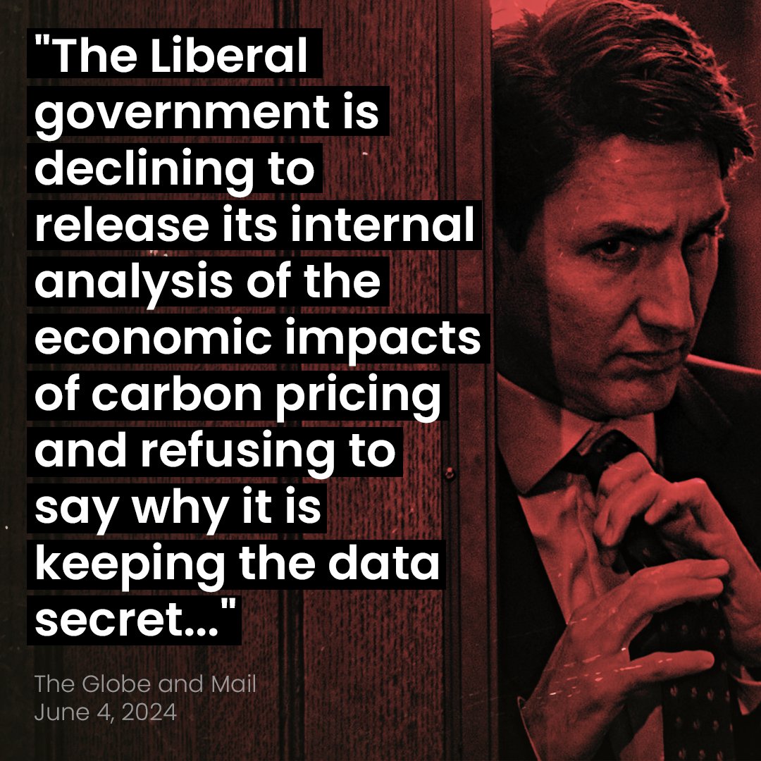 Trudeau is hiding a report on how much his carbon tax is costing families. Why?

Sign to end the carbon tax coverup: conservative.ca/cpc/stop-the-c…