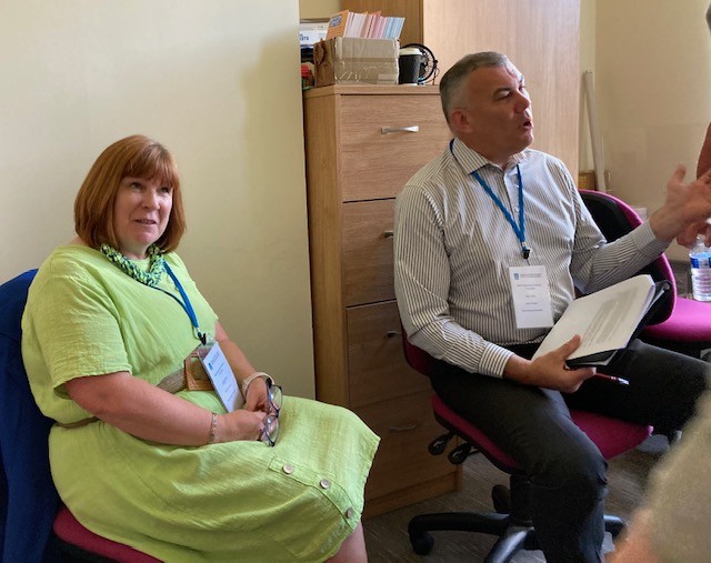 The <a href="/Shire_HA/">ShireHA</a> successful funding award from the Net Zero Heat Fund for external wall insulation in their Athol Steel own-door flats discussed at #GWSFregen24 café session. Julie Allison, Director of Housing, &amp; Mark Scott, Asset Manager, look at lessons learned and what comes next