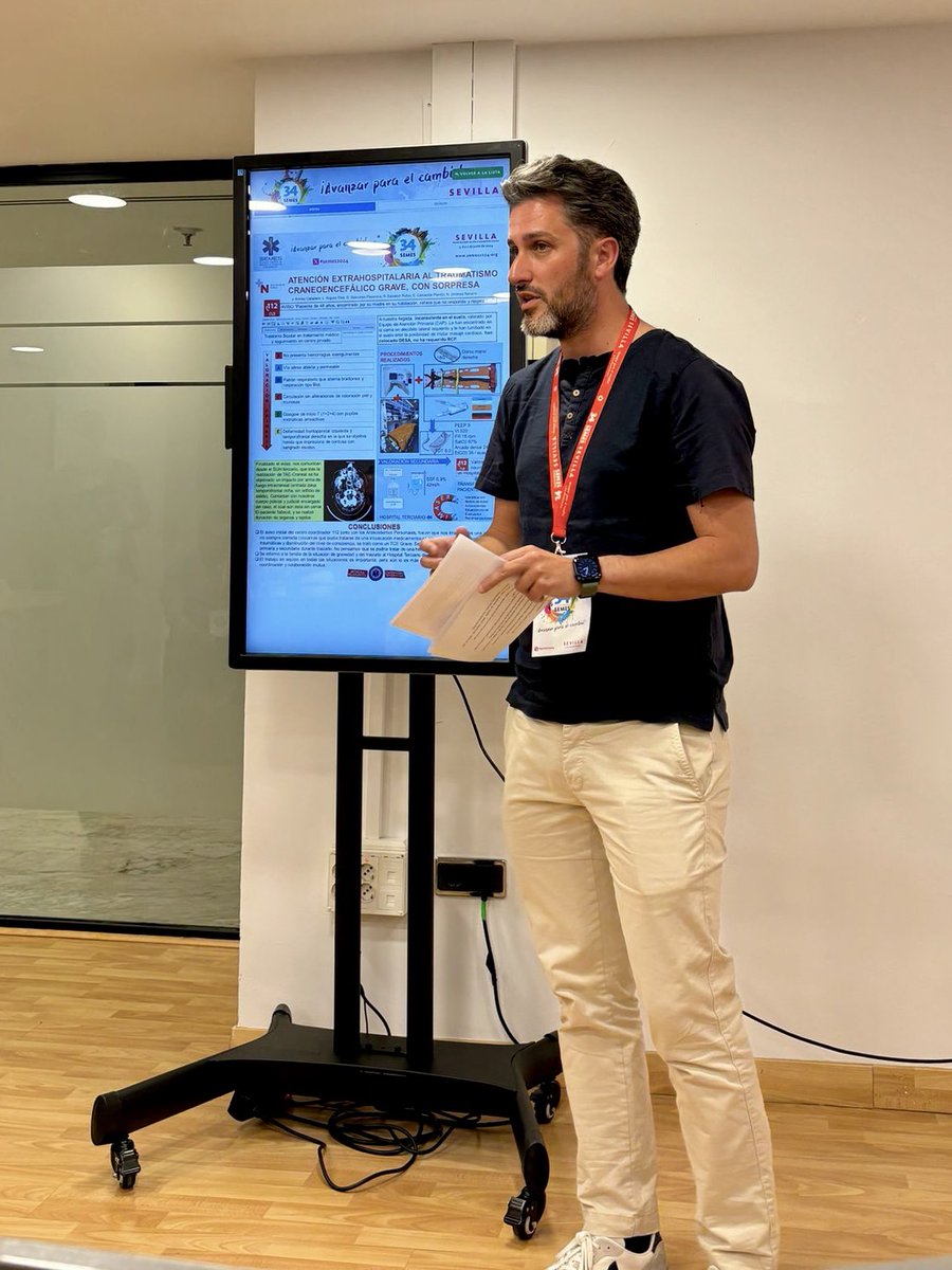 Mi contribución a #Semes2024 
- Atención Extrahospitalaria al Tx Craneoencefálico grave, con sorpresa.
- ¿Por qué un sistema de Triaje Pediátrico?
- Variabilidad de cuidados durante el transporte neonatal, de un hospital comarcal a un hospital terciario.
Seguiremos aprendiendo