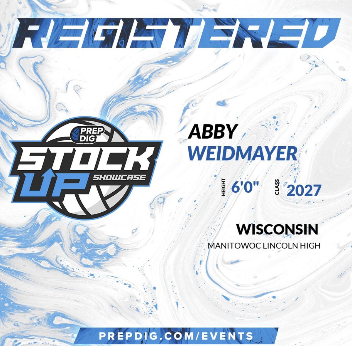 Abigail Weidmayer (@abbyweidmayer) on Twitter photo See you soon! I’m so excited for this showcase and the Prep Dig Gauntlet this weekend! <a href="/PrepDigWI/">Prep Dig Wisconsin</a> See you soon! I’m so excited for this showcase and the Prep Dig Gauntlet this weekend! <a href="/PrepDigWI/">Prep Dig Wisconsin</a>