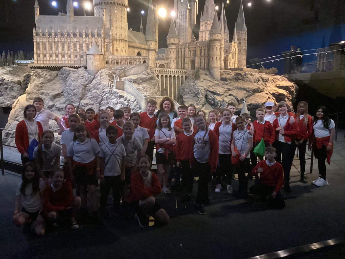 We’ve had an amazing time exploring the world of Harry Potter. Now on the coach on our way home with a slight delay expected.