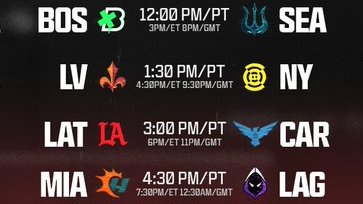 TeamEtiquette's tweet image. Whats the predictions for tonight?👀

💚BOS vs SEA💙
🧡LV vs NY💛
❤️LAT vs CAR🩵
🤎MIA vs LAG💜

#CDL #CodLeague