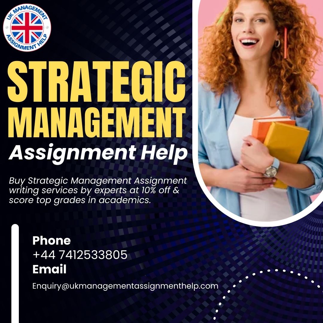ukmassignment's tweet image. Need Online #Strategic Management Assignment Help in the #UK? Hire our Ph.D.-qualified writers and secure top grades. Order now!
For More Details WhatsApp chat : +44 7412533805 & Order Now:- shorturl.at/cIdbk
#UKUniversityAssignmentHelp #OnlineUniversityHelpers