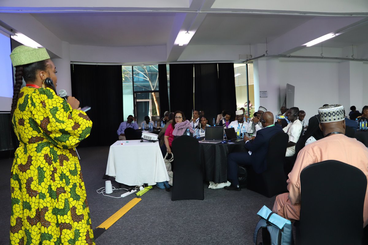 IPPFAR's tweet photo. Ms. Hayathe Ayeva, 24, an IPPF Board of Trustees member, and current President of the Youth Action Movement (YAM) in IPPF's Member in Togo, ATBEF, speaks at the 2024 IPPF Africa Regional Forum in Nairobi, Kenya. Read more about Hayathe here: https://t.co/pX0l9JOy7k https://t.co/lfUgGZeKfX