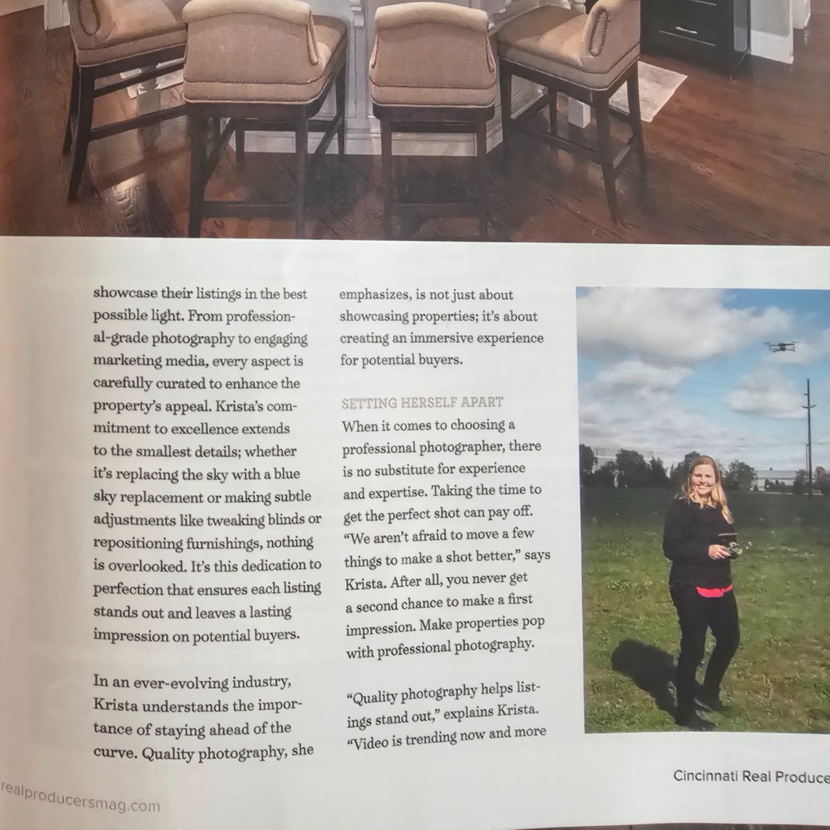 cincy_pro's tweet image. ❗Check it out!  Krista and her team are featured in the latest issue of Cincinnati Real Producers Magazine! 👏  

Grab the latest issue to read more!
info@cincyphotopro.com
513-324-4206
cincyphotopro.com