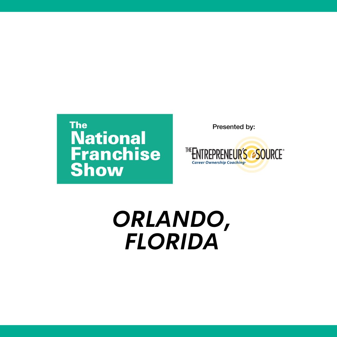 Discover your perfect business opportunity at The National Franchise Show in Orlando. Compare options from many different industries and investment levels. Orange County Convention Center on June 8th &amp; 9th. 

Get Tickets: franchiseshowinfo.com/orlando-visitor 

#Franchising 
#Orlando 
#Success