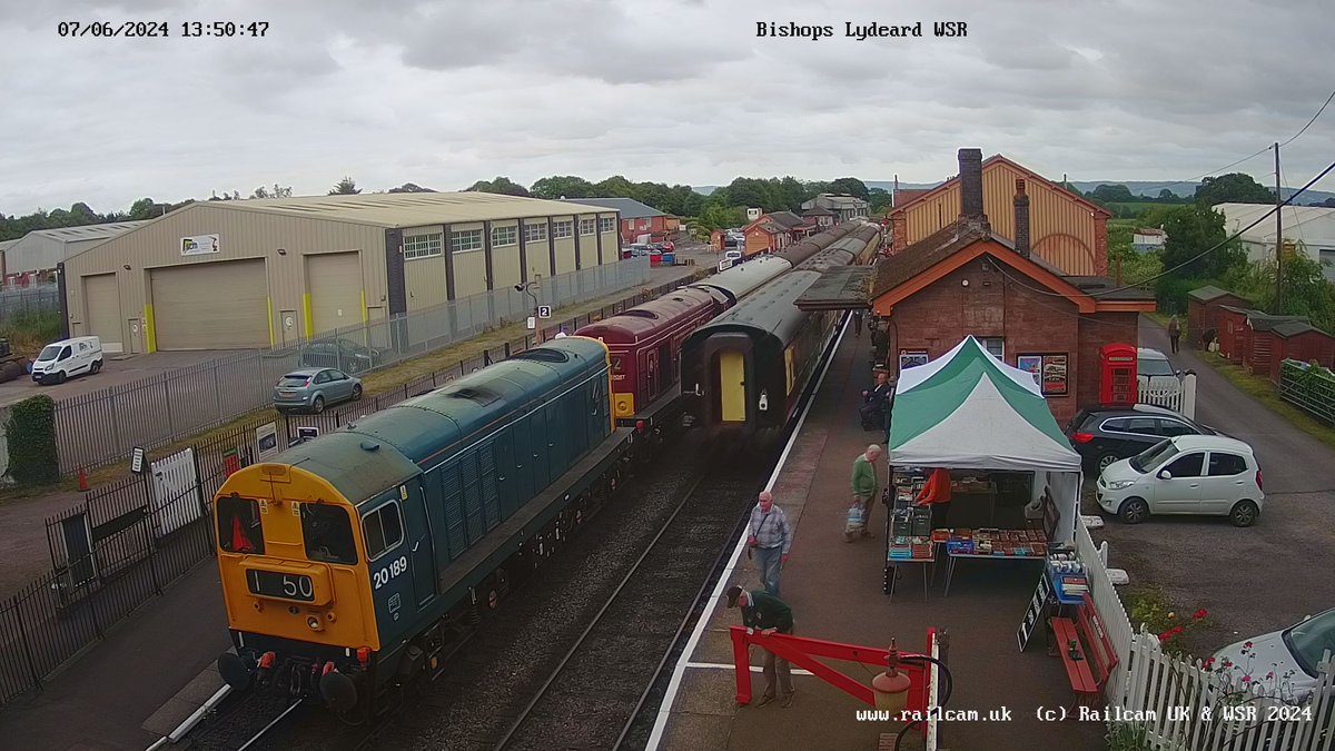 Lots to see across the cameras today, and if steam isn't your thing, then over to the <a href="/WSomRailway/">West Somerset Railway</a> Summer Diesel Festival to see some wonderful locomotive in action. Here is our pick of the day so far...

ℹ️tinyurl.com/59dxtjws