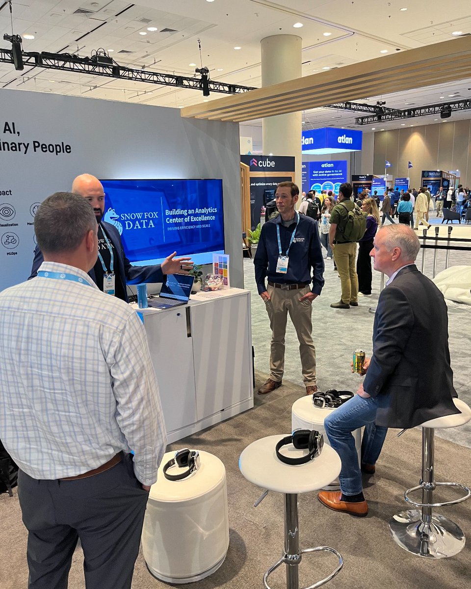 SnowFoxData's tweet photo. Thanks to everyone who stopped by the Dataiku booth and met with our team! 

Learn more about our technology partnerships, access our Snowflake and Dataiku resources, and get client stories here 👉https://t.co/Oy8tTQBT15

#SnowFoxData #DataCloudSummit24 #EverydayAI #Dataiku https://t.co/zVsiwFIVnh