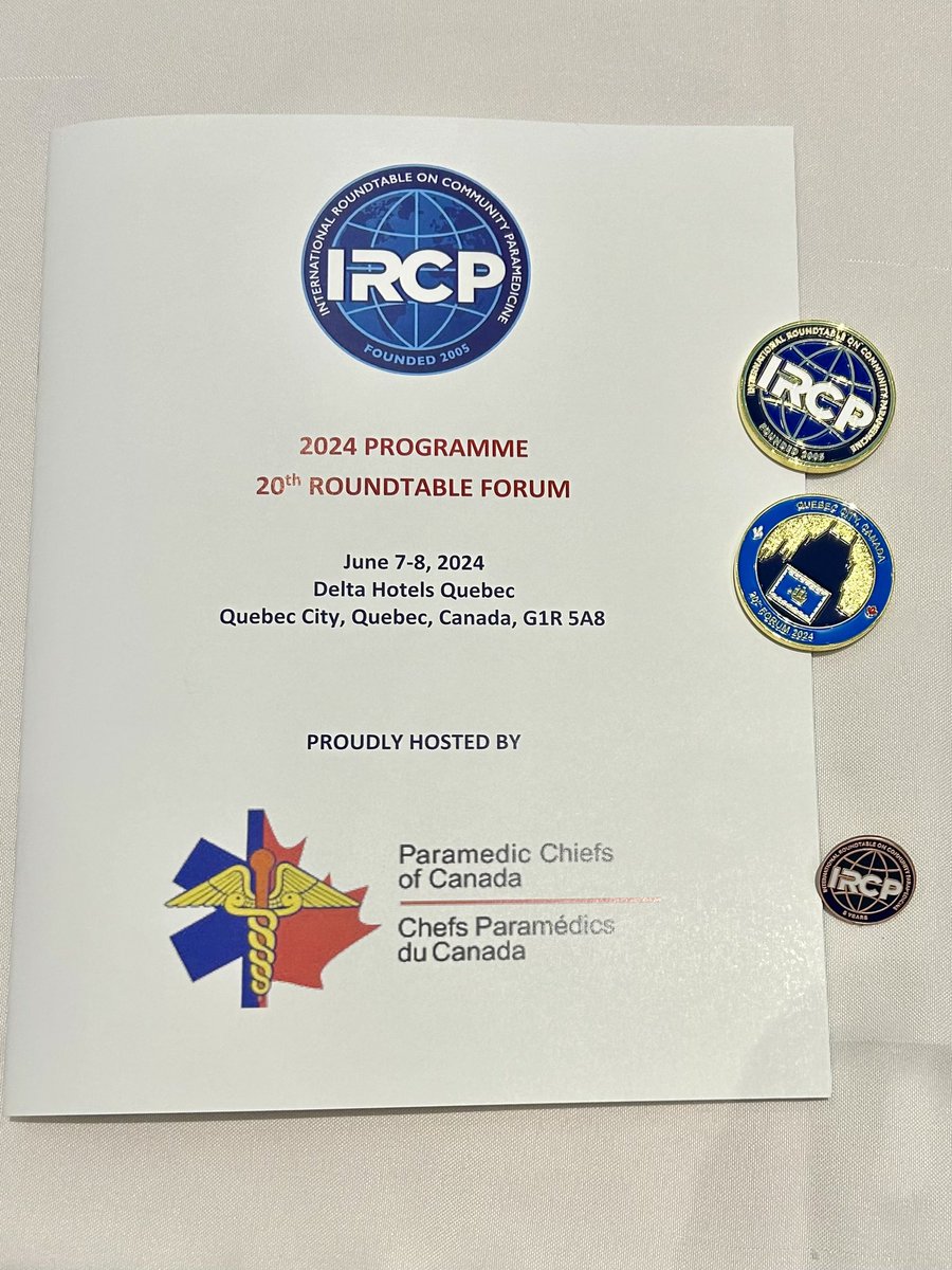 Excited to be attending the International Roundtable on Community Paramedicine (IRCP), where we are learning from other paramedic services globally and presenting on the exceptional work of the BCEHS CPs
<a href="/BC_EHS/">BC Emergency Health Services</a> <a href="/Northernmedic/">Stu Woolley</a> #CommunityParamedicince