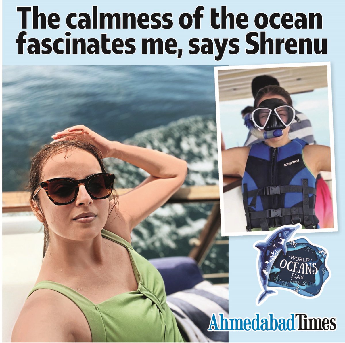Ahmedabad Times (@ahmedabadtimes) on Twitter photo For the full interview, check out tomorrow's Ahmedabad Times. #WorldOceansDay #ShrenuParikh
<a href="/shrenuparikh11/">shrenu parikh</a> For the full interview, check out tomorrow's Ahmedabad Times. #WorldOceansDay #ShrenuParikh
<a href="/shrenuparikh11/">shrenu parikh</a>