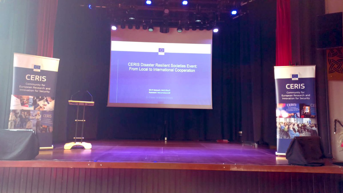 <a href="/H2020Including/">INCLUDING</a> is giving its contribution during the panel 4 of the CERIS annual event in Brussels “Resilience to CBRN threats - Lessons learned in the medical emergency sector”.