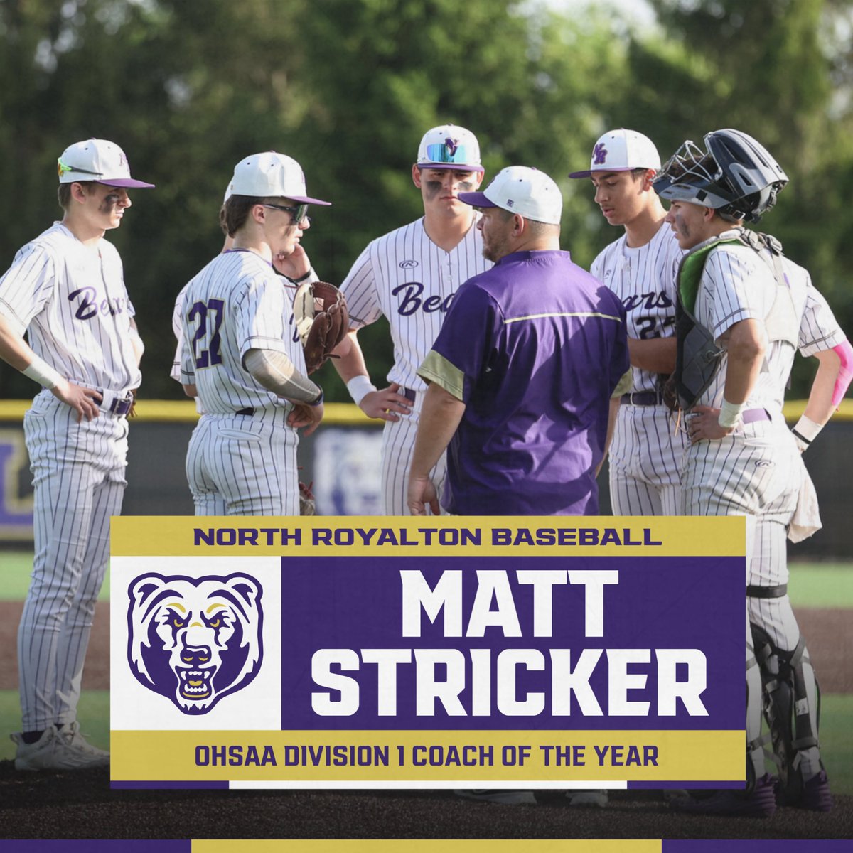 NoRo Nation is very proud our Baseball Team and their successful 2024 season! Congratulations to Mario Escano &amp; Brady Sasse for being named 1st Team All Ohio. Coach Matt Stricker was also awarded OHSAA Division 1 Coach of the Year!⚾