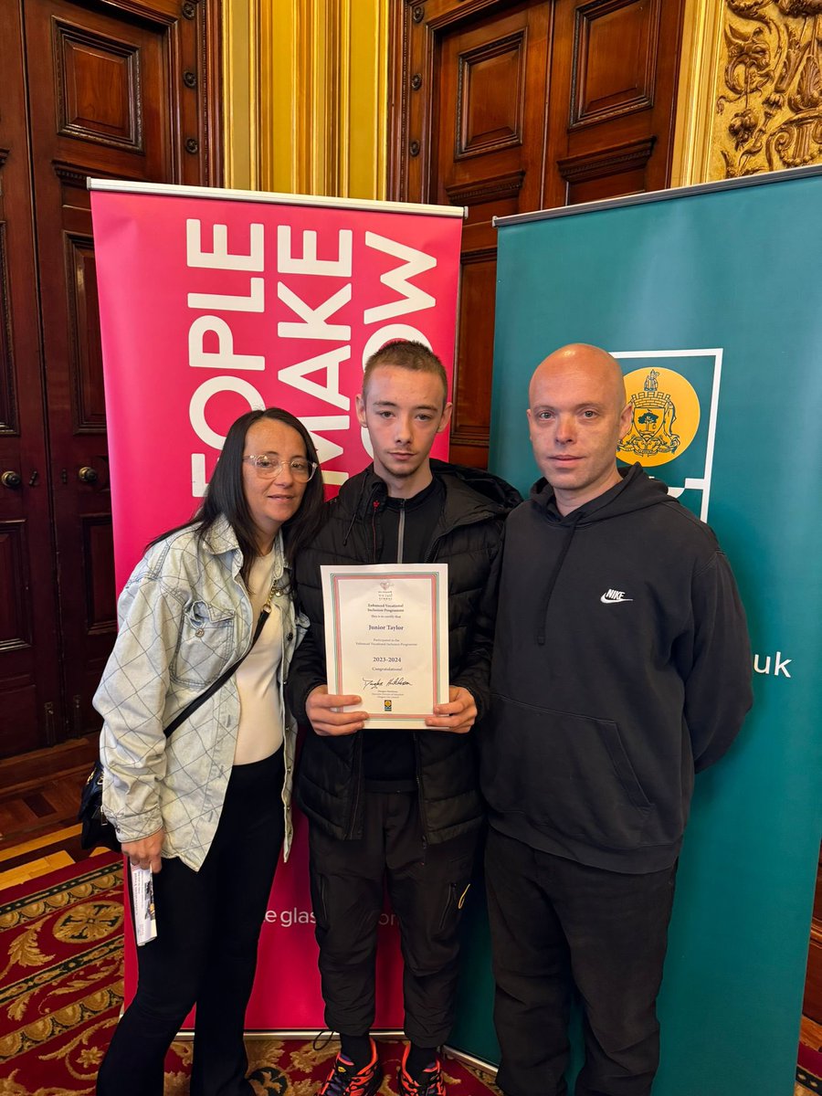 Govan High School (@govanhighschool) on Twitter photo Well done to all the EVIP Graduates, it was fantastic to see their success and perseverance recognised today at the EVIP celebration Event in the City Chambers ๐จ๐ปโ๐๐๐ผ๐ฅณ
#proud
#positivedestinations
#celebratingsuccess
<a href="/GvsGlasgow/">Glasgow Virtual School</a> Well done to all the EVIP Graduates, it was fantastic to see their success and perseverance recognised today at the EVIP celebration Event in the City Chambers ๐จ๐ปโ๐๐๐ผ๐ฅณ
#proud
#positivedestinations
#celebratingsuccess
<a href="/GvsGlasgow/">Glasgow Virtual School</a>
