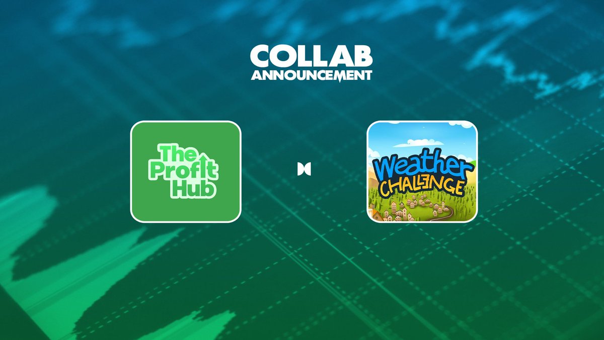 The Profit Hub (@_theprofithub) on Twitter photo The profit hub is stoked to announce its collaboration with <a href="/WeatherChallng/">Weather Challenge</a>
Notables:
โ Supply: 777
โ RMV ERC-20 Token
โ Free Mint
This is absolutely one to keep on your radar๐ซก The profit hub is stoked to announce its collaboration with <a href="/WeatherChallng/">Weather Challenge</a>
Notables:
โ Supply: 777
โ RMV ERC-20 Token
โ Free Mint
This is absolutely one to keep on your radar๐ซก