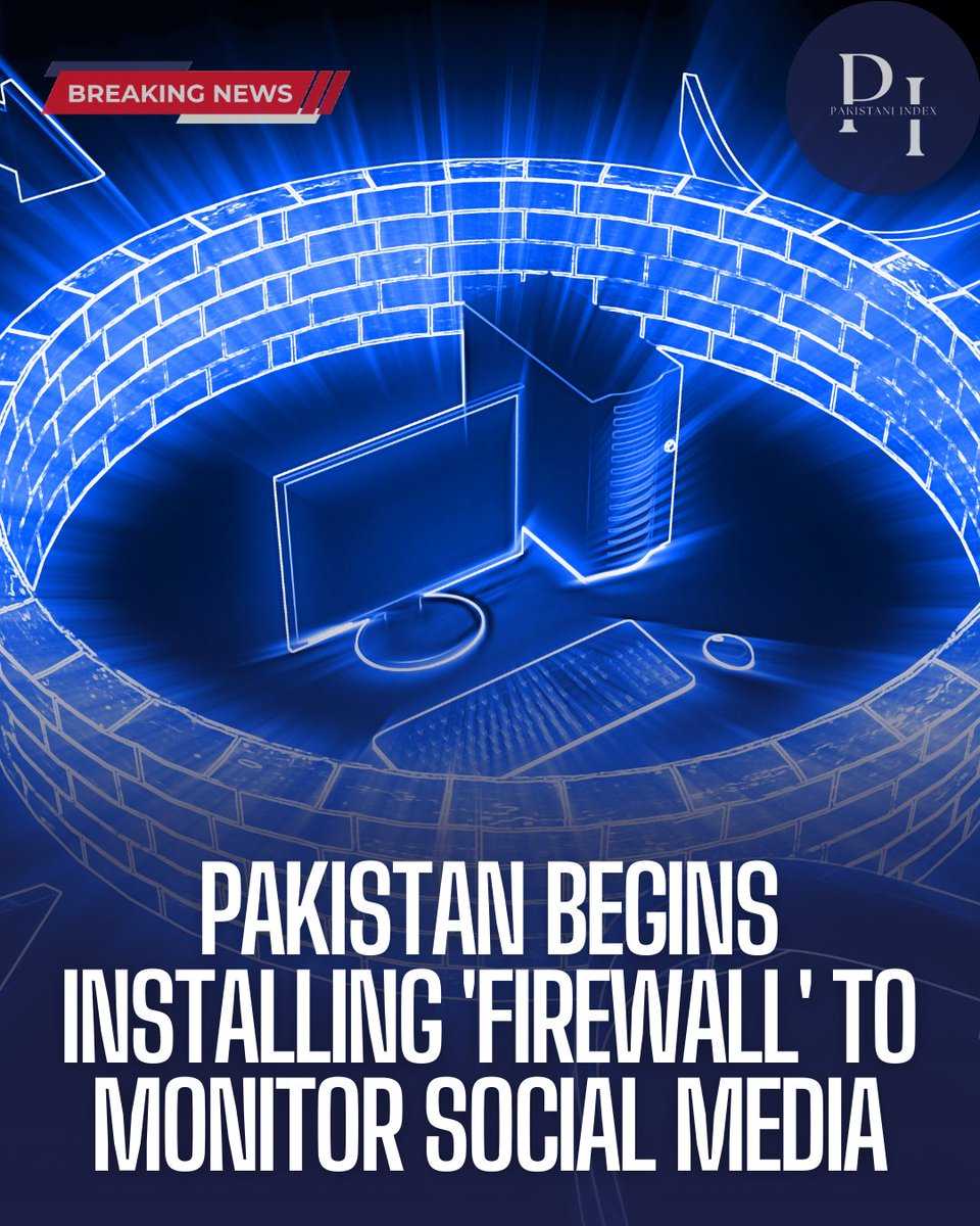BPINewsOrg's tweet image. Pakistani govt starts installing an internet &apos;firewall&apos; to monitor social media, similar to China&apos;s firewall.  Pakistan currently uses a Canadian system. China declined to share its firefall. #Pakistan #InternetMonitoring