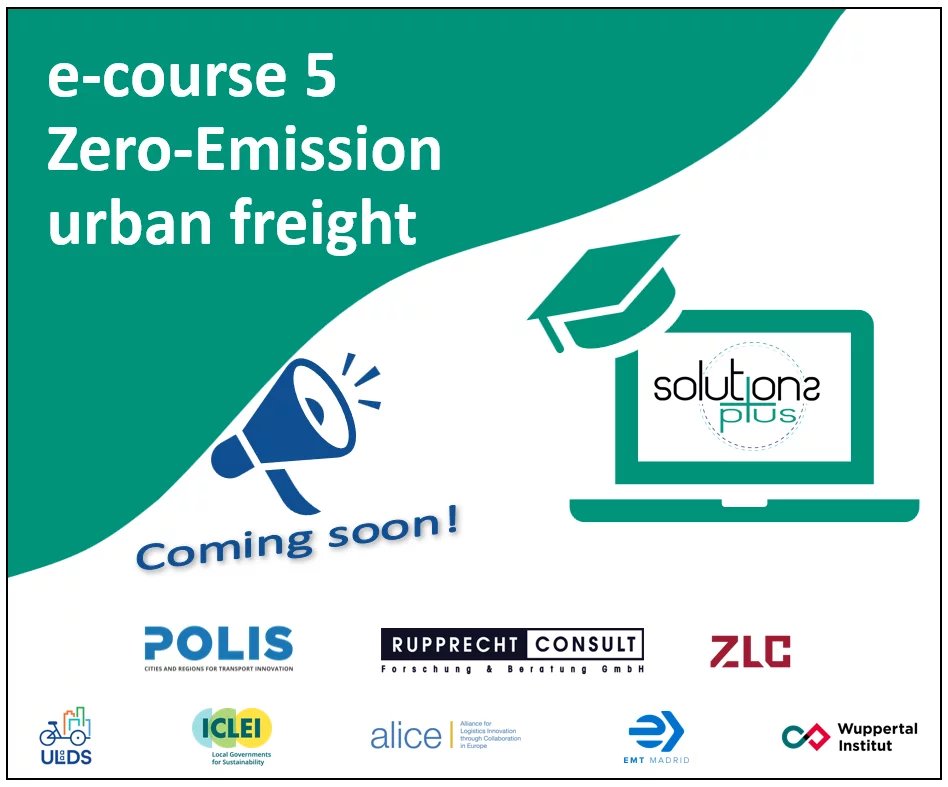 Join our e-course ongoing SOLUTIONSplus e-course on Zero-Emission freight. <a href="/POLISnetwork/">POLIS</a> <a href="/Rupprecht_Tweet/">Rupprecht Consult</a> <a href="/ZLCsupplychain/">Zaragoza Logistics Center (ZLC)</a> <a href="/Wupperinst/">Wuppertal Institut</a> <a href="/ICLEI/">ICLEI</a> <a href="/UNHABITAT/">UN-Habitat</a> and many others contributing. Register here: mobility-academy.eu/course/view.ph…