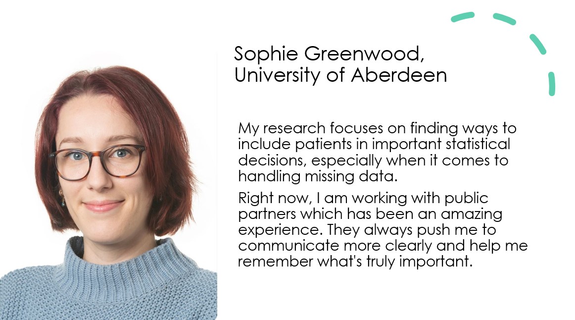 MRC-NIHR Trials Methodology Research Partnership (@mrcnihrtmrp) on Twitter photo Our next <a href="/MRCTMRPDTP/">MRC TMRP DTP</a> trailblazer is Sophie Greenwood, a second-year PhD student at University of Aberdeen. You can read more about Sophie here abdn.ac.uk/people/s.green… Our next <a href="/MRCTMRPDTP/">MRC TMRP DTP</a> trailblazer is Sophie Greenwood, a second-year PhD student at University of Aberdeen. You can read more about Sophie here abdn.ac.uk/people/s.green…