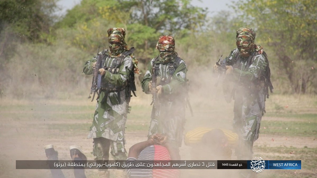 ChristianEmerg1's tweet image. Nigeria: Three Christians have reportedly been executed in Borno by Islamic State militants. May they rest in peace. Let us pray for their families, but also commit ourselves – as Christians – to ending this barbarism.