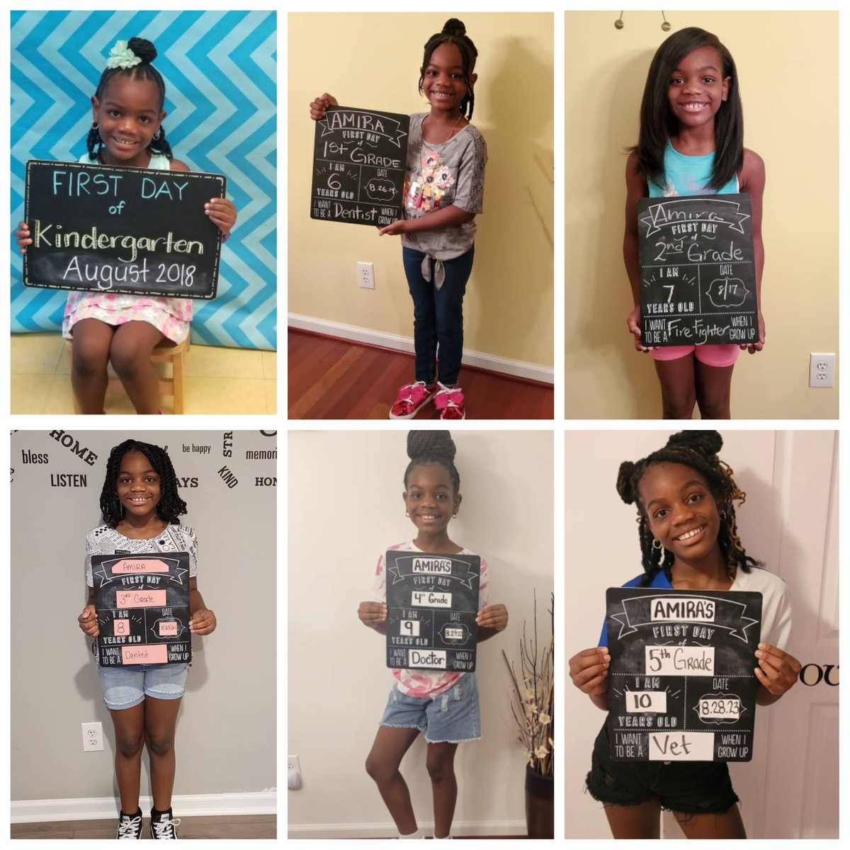 Today is Amira's last Friday in elementary 😫 <a href="/JYJoyner/">Joyner Elementary</a> has been an amazing place for her to learn and grow. We will definitely miss being a Jaguar. Thank you, <a href="/jyjcounselor/">JYJ Counselor</a> <a href="/JYJoynerP/">Jennifer Zezza</a> and staff, for taking care of my baby ❤️