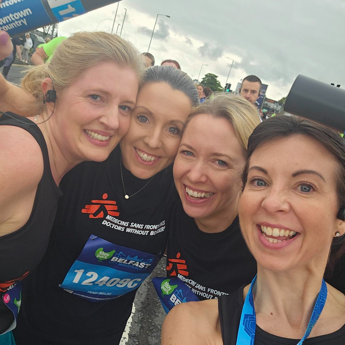 MSF_uk's tweet photo. A huge congratulations to the Rathmore Runners for taking on the Belfast City Marathon as part of #TeamMSF 👏
They’ve raised an amazing £1,310 so far and haven’t stopped fundraising 👇
https://t.co/qzOAUwpzEp https://t.co/z9KRpfsItu