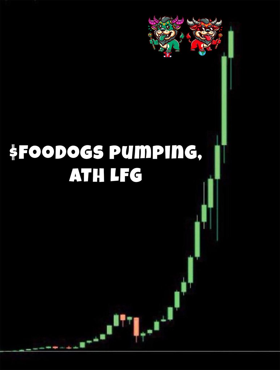 OfficialFooDogs's tweet photo. How long till ATH? LFG $FooDogs #FooDogs https://t.co/JZY8oUF6Xo