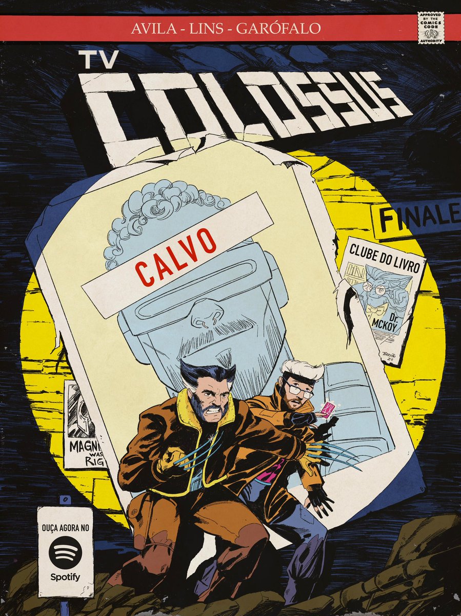 TVColossusCast's tweet photo. Chegamos a Dias de Futuro e Passado, capítulo duplo que levou às telinhas a HQ Dias de um Futuro Esquecido. Nesse episódio especial, a gente comenta o gibi e analisa a animação, com suas mudanças, reviravoltas e esquecimentos!

Vitrine por @luiztorreao_
Edição por @fredkanagawa https://t.co/5OBOAGP9jA