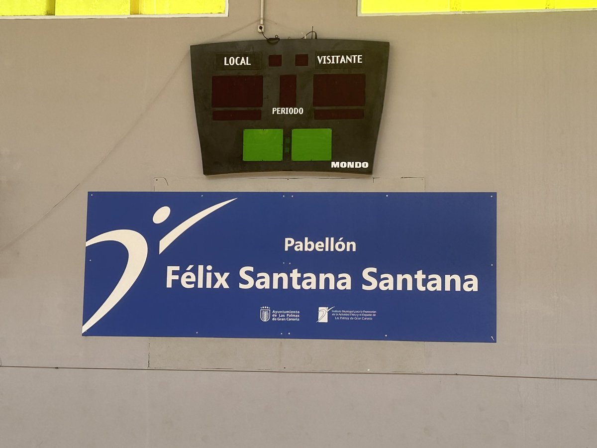 💛💙 El 𝗣𝗮𝗯𝗲𝗹𝗹𝗼́𝗻 𝗙𝗲́𝗹𝗶𝘅 𝗦𝗮𝗻𝘁𝗮𝗻𝗮 𝗦𝗮𝗻𝘁𝗮𝗻𝗮 ya luce el nuevo cartel nominativo actualizado con el nuevo logo y los nuevos colores institucionales del IMD

Gracias <a href="/imd_lpgc/">IMD LPGC</a> ! 👏