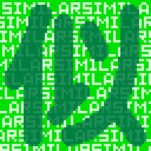 Kanji_Pixel_Art's tweet photo. 「似」= SIMILAR 【N3】
音(on): じ(ji)
訓(kun): に(る)(ni-ru)
#Kanji #Japanese #similar #resemble #like #似る #にる #にほんご #日本語 #jlpt #n3 #pixel #English #Art #kanjipixelart #漢字アート #漢字 #漢字勉強 #漢字練習
https://t.co/niFCJwiQvT https://t.co/aufO40fCcB