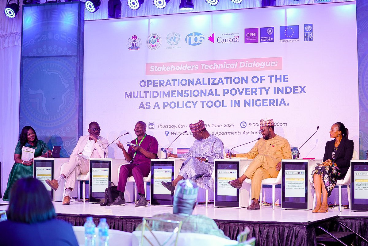 UNDPNigeria's tweet image. A multisectoral approach is key to addressing Nigeria’s unique dev’t challenges. The #MPI provides dev. actors key areas of prioritization and collaboration on measuring multidimensional poverty, addressing both challenges and opportunities. 

#SDGs