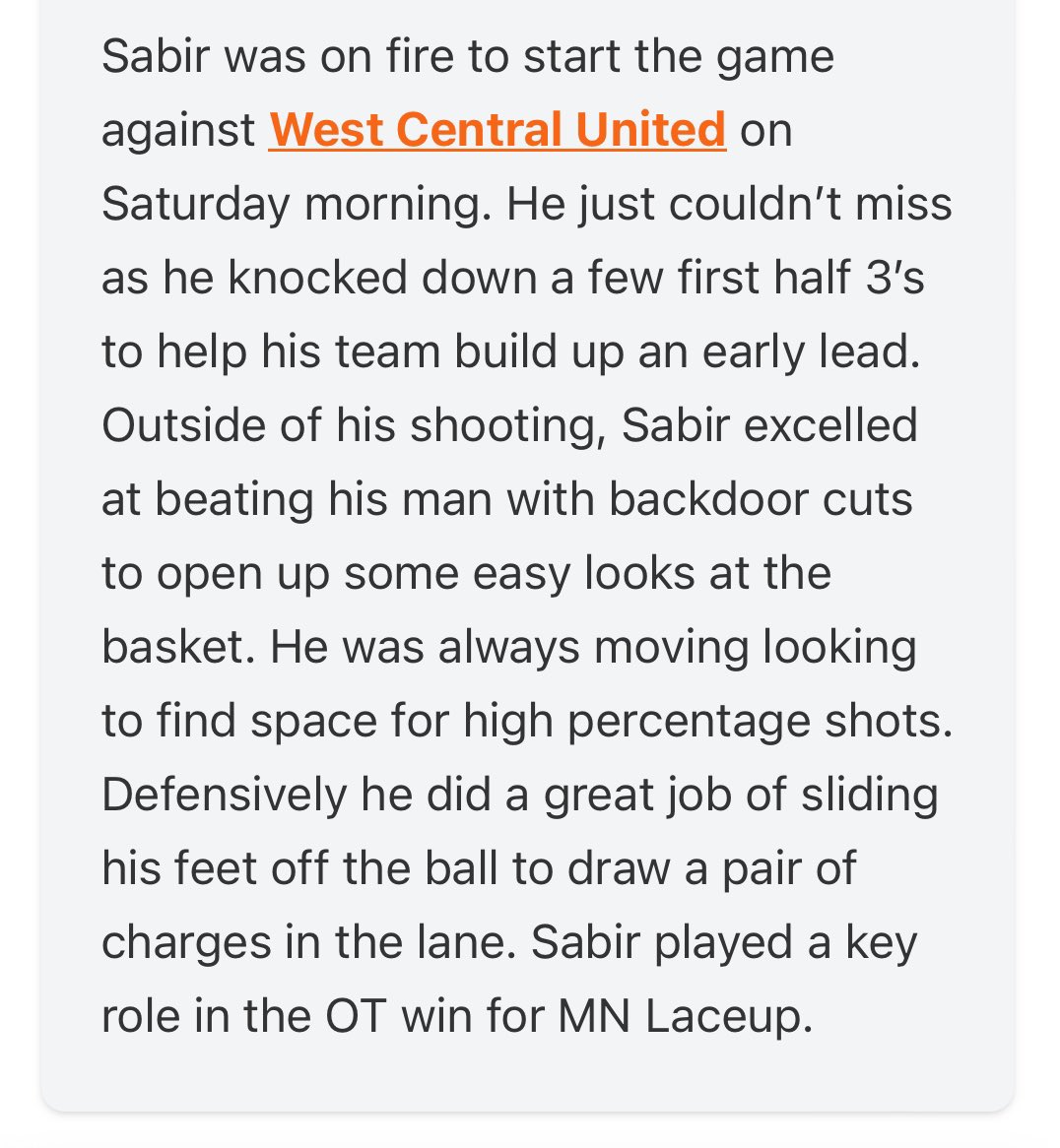 Thanks for the write up
 <a href="/PrepHoops/">Prep Hoops 🏀</a> <a href="/MNLaceUp/">MN Lace UP</a>