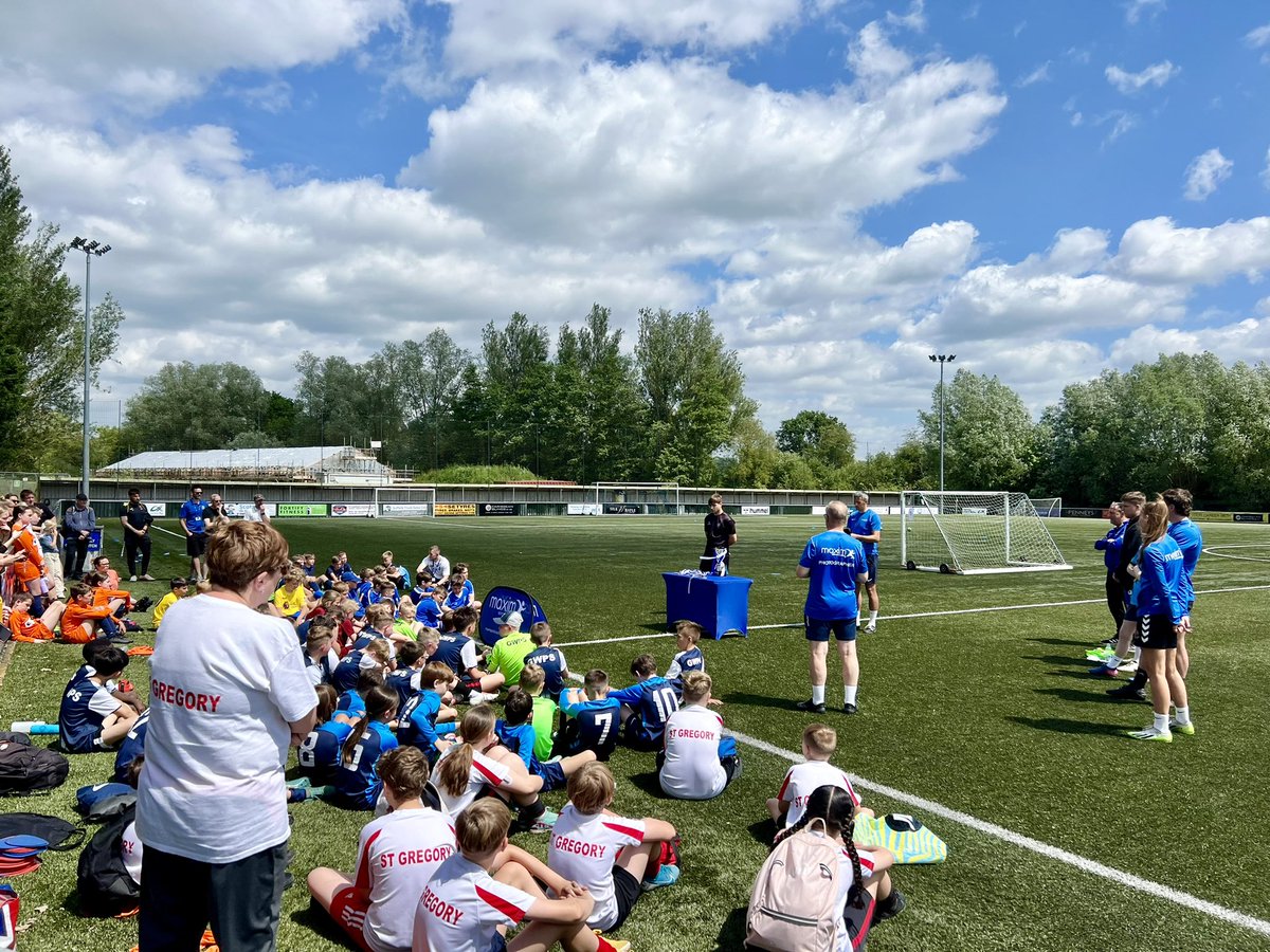 What a FANTASTIC morning of Football we have had today at the Maxim Community Schools Cup Tournament 2024 hosted for the third year in partnership with <a href="/AFCSudbury/">AFC Sudbury</a>! 

#sudburysuffolk #sudburysuffolkuk #greatcornard #afcsudbury #maximsportscoaching #maximcommunitycup
