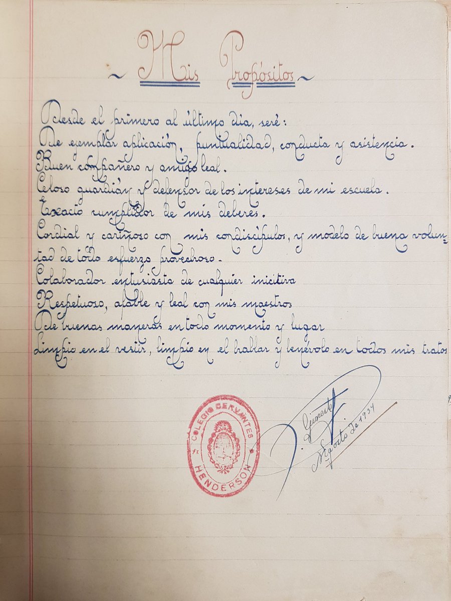 PregoneroL's tweet photo. 🇦🇷 Escuela pública 

Cuaderno primaria 1934  //  Cuaderno secundaria 2024 https://t.co/cKDjlARD8M