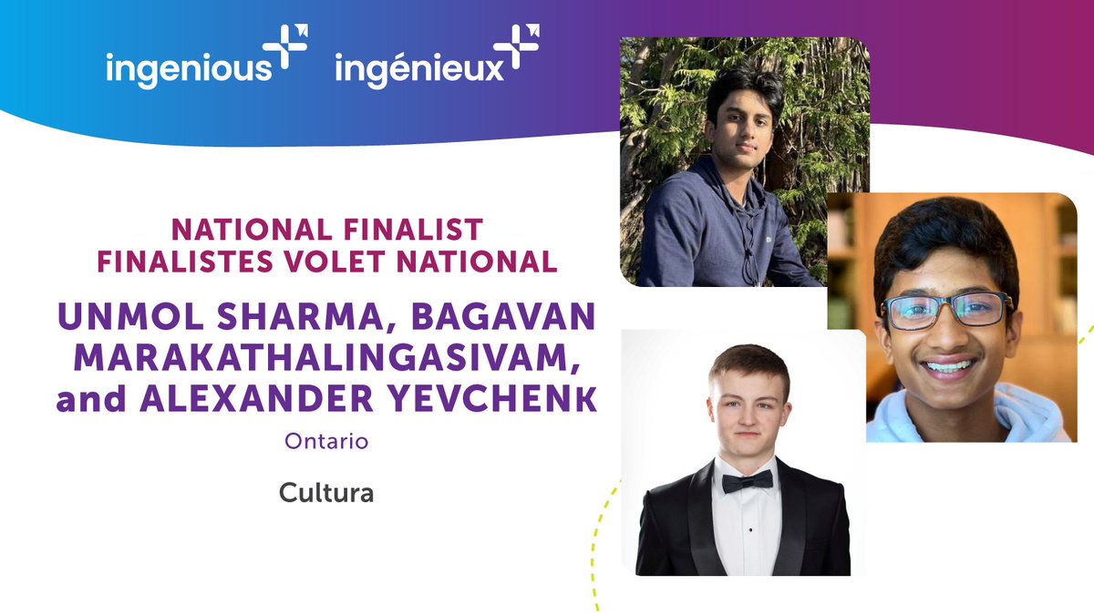 Meet Ontario's 2024 Ingenious+ National Finalists!

A tech-based, non-invasive, community-based farming management app for small scale farmers.  #IngeniousPlus