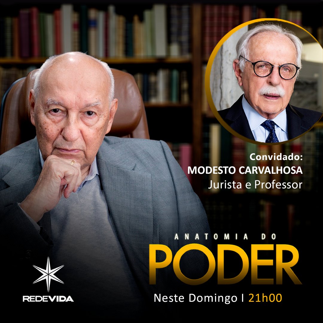 REDEVIDA's tweet photo. Na edição deste domingo, Dr. Ives Gandra convida Modesto Carvalhosa - Jurista e Professor, para o Anatomia do Poder.

Às 21h00, não perca!

#politica #informacao #ivesgandra #modestocarvalhosa #jurista #anatomiadopoder #anatomia https://t.co/rlq5aTCnTF