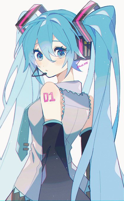 「hatsune miku hair ornament」Fan Art(Latest)