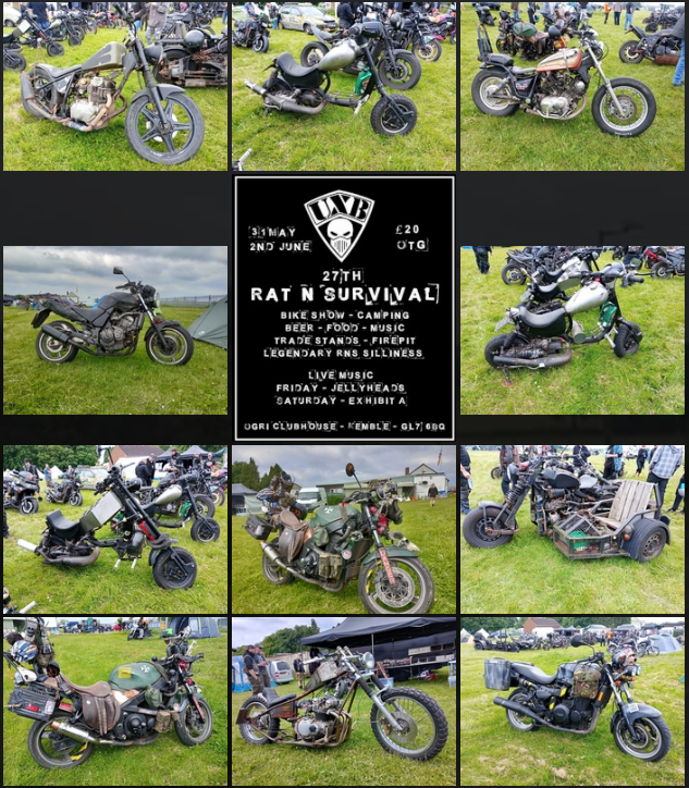 RatBikeZone's tweet photo. if you missed Rat &amp; Survival last weekend, check out some pictures at: https://t.co/uyhgbBY0Ka #ratbikes #bikeshow #custombike https://t.co/M5iYUhKD8A