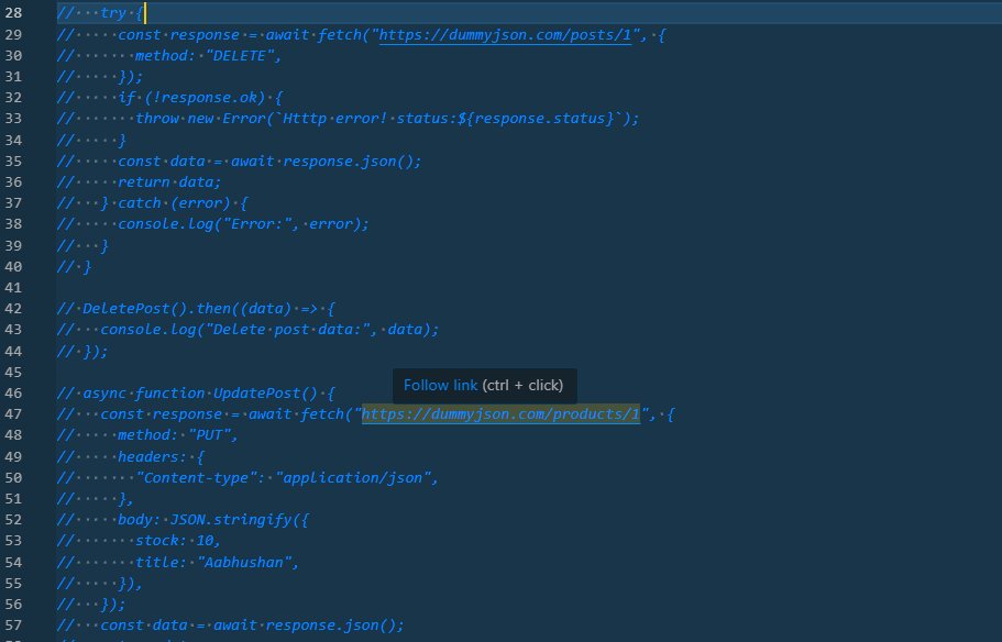 AabhushanD's tweet image. #LSPPDay7
Today I revised basic to advance concept of fetching Api methods
 suchAs:Get,Post, Put and Delete.
Github:github.com/aabhushanCD 
Doc:docs.google.com/document/d/1Zp…
#LearningFullStack #60DaysOfLearning2024 #LearningWithLeapfrog