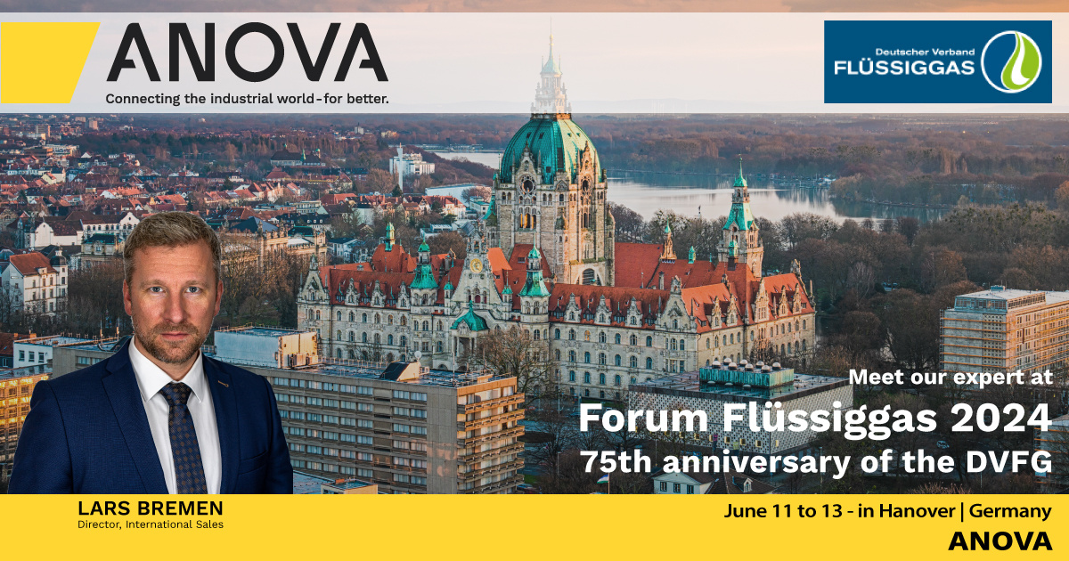 anovasolutions's tweet image. 👏 Anova will - once again - be present at the Flüssiggas Forum! June, 11 to 13 in Hanover, Germany. Join us and meet Lars Bremen as we present our #TankMonitoring technology and share the latest developments in the European market. #DVFG #ForumFlüssiggas2024 #anovaSolutions