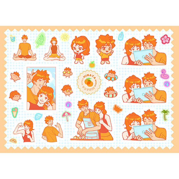 fanhouse2017's tweet photo. 【New Arrival】【 Haikyu!!】 Goods　BY：MINAMIDA @MINAMIDA10

Hinadas Sticker
https://t.co/pHUbnrX7VO
Holding Hands Stickers Set
https://t.co/HaQPCSoKQ9 https://t.co/VfJmsmwOCV