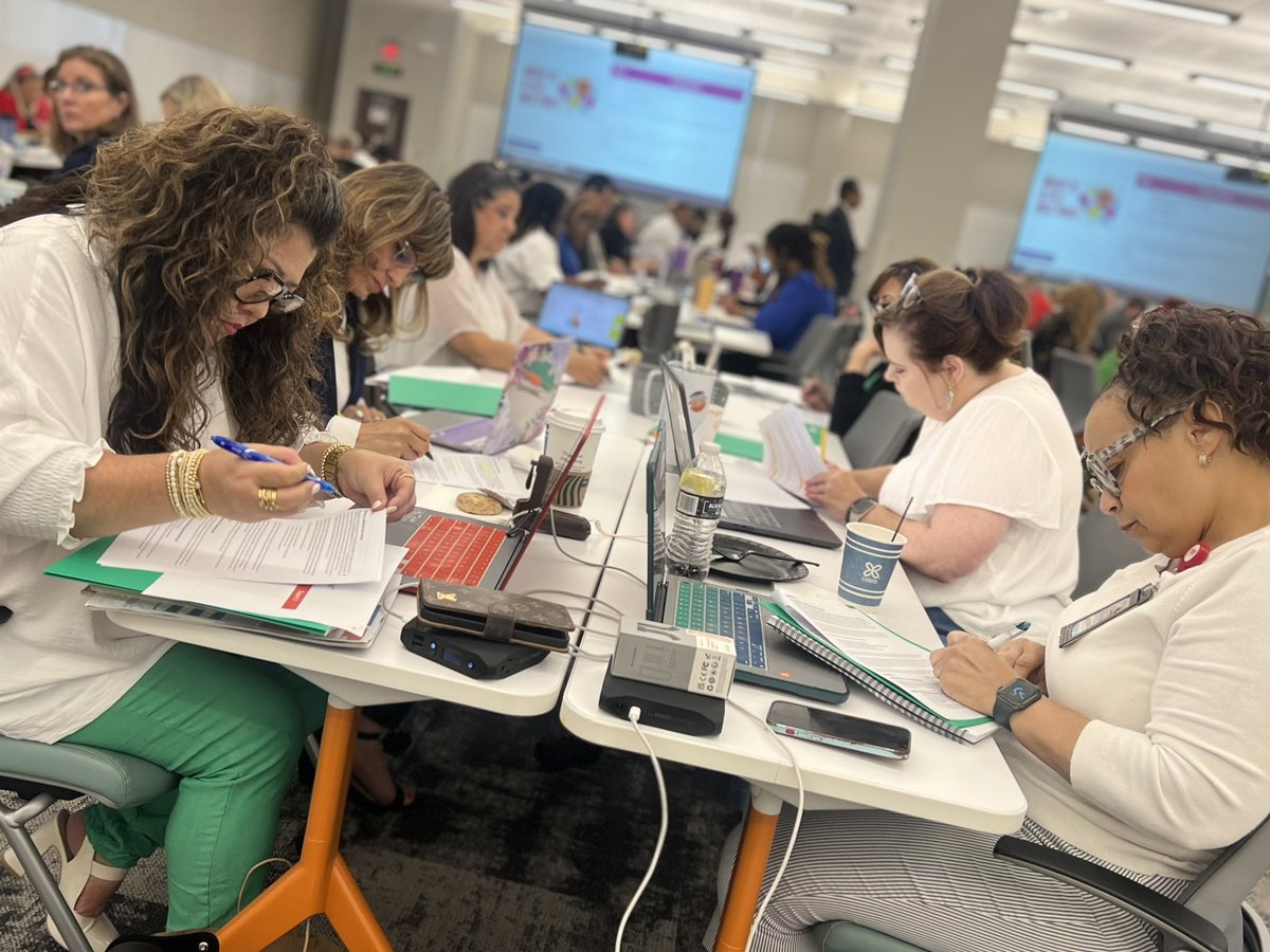 Together we achieve more! Professional Learning Communities: 1. A Focus on Learning; 2. A Collaborative Culture; 3. A Focus on Results! 

Truly enjoyed partnering with my colleague Deborah to deliver professional learning to our exceptional leadership in FWISD! 🚀 #OneFortWorth