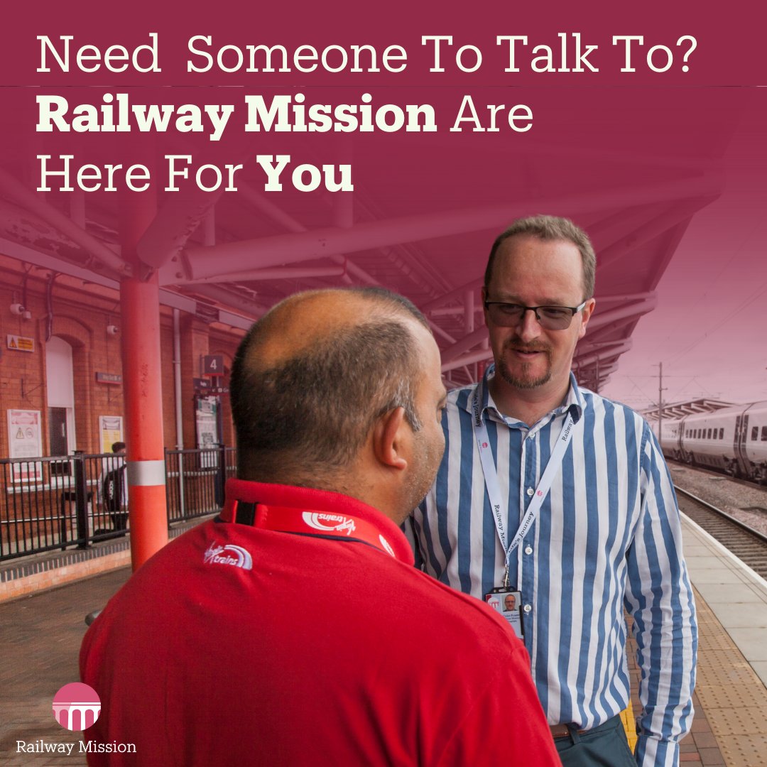 RailwyMission's tweet image. 🌞 Summer is here! Our Railway Mission chaplains are out and about, offering support and a listening ear to railway staff and passengers. 

Need someone to talk to? We&apos;re here for you. 
#RailwayMission #SummerSupport #Chaplaincy