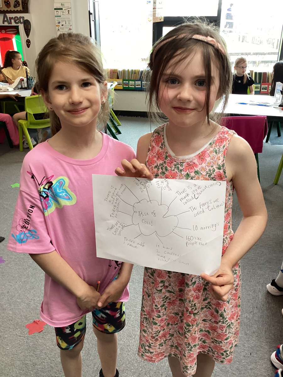 GRPAPlane's tweet photo. In geography, Plane Class have been learning about the Isle of Coll in Scotland. We learnt so many facts about the island. It also helped that their teacher visits the island every year! A very exciting lesson. 🤗 https://t.co/OH2JMhl7ik