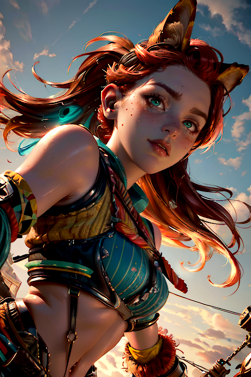 Redhair_Ina's tweet photo. Aloy Forbidden West
#AIArt #AIArtwork #AIイラスト #AiGirl  #AIgirls18 https://t.co/9GhrvlKgco