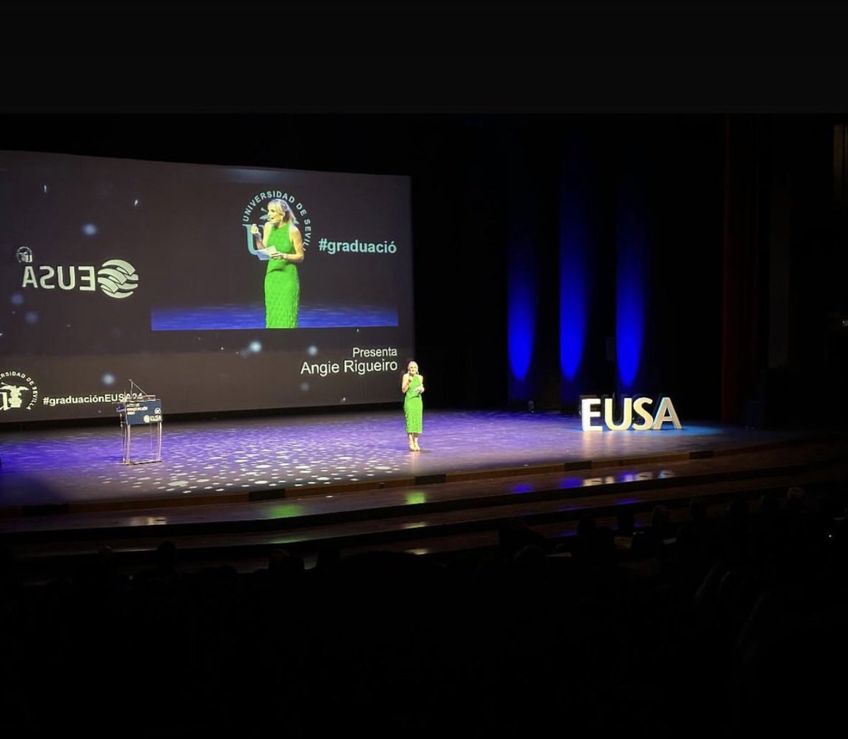 Un placer haber presentado anoche la graduación del @campuseusa de la @camaracomerciosevilla