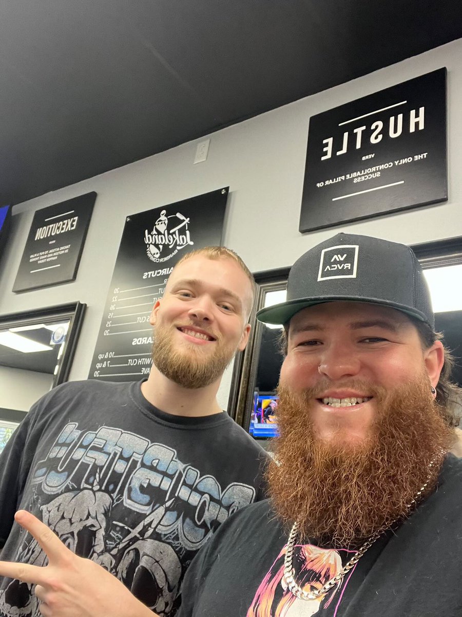 Just got cut by the fadeologist himself