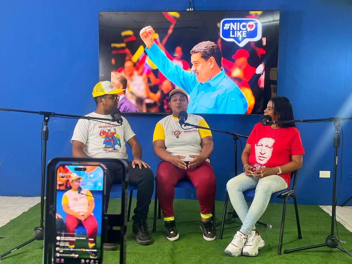 Estamos librando la batalla comunicacional y no vamos a ceder espacios, vente a TikTok y únete a la lucha, te dejo el enlace: vm.tiktok.com/ZMrRM3nWU/

#VamosPaLanteVenezuela #Venezuela #Bolívar #CiudadGuayana