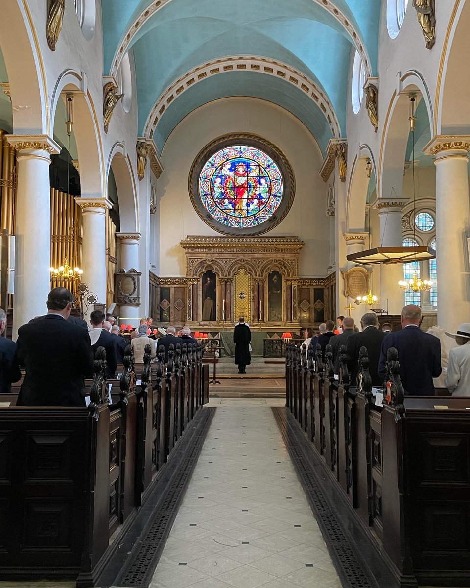 Today saw The Company hold its Annual Service at St Michael’s Corn Hill. We had a well attended service followed by an informal lunch.