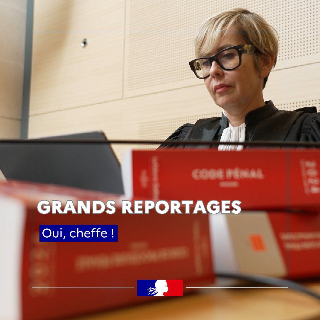 📽 Nous vous invitons à regarder le documentaire « Oui Cheffe ! » qui met en lumière quatre femmes qui ont réussi à briser le plafond de verre, dont Florence Galtier, procureure de la République d’Avignon.📅 RDV samedi 8 juin à 13h40 dans l’émission « Grands Reportages » sur Tf1