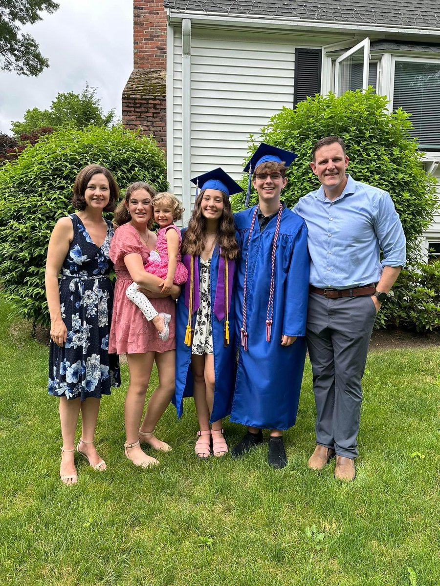 The twins graduated HS last night.  Still in a little denial that my monkeys are leaving the nest this summer…