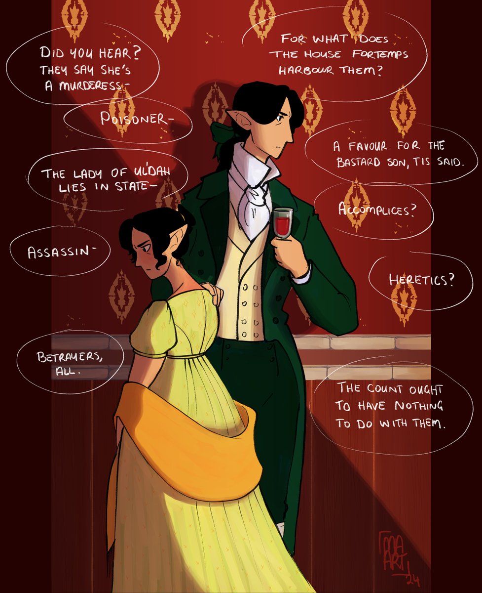morganaliART's tweet photo. Bridgerton Week - Day 6 - Scandal

Regardless of its veracity, intriguing gossip will spread like a wildfire.

#FFXIVBridgerton #ffxiv #regency #wolartoirel #artoirel https://t.co/xsA0tQmKNM